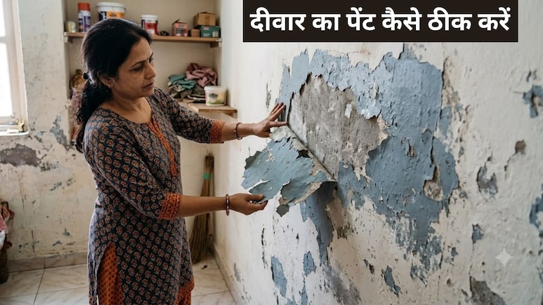 दीवार पर लगे पुराने कैलेंडर या पोस्&zwj;टर हटाते ही पेंट उखड़ गया है? इन 3 तरीकों से अब नहीं हटेगा प्&zwj;लास्&zwj;टर