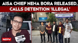 AISA's Neha Bora Released After Hours Of Detention, Calls It 'Illegal', Demands CEC's Resignation