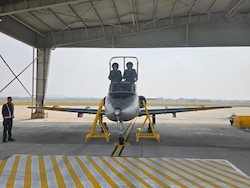 Air Force Chief Takes Final Trainer Sortie Before Retirement