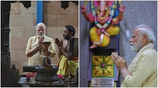 पीएम मोदी के लोकसेवा के 25 साल पूरे, दिल्ली के श्रीविनायक मंदिर में की पूजा-अर्चना
