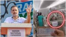 घूमने विदेश निकले राहुल गांधी... BJP ने फ्लाइट का वीडियो शेयर कर साधा निशाना, कांग्रेस का पलटवार