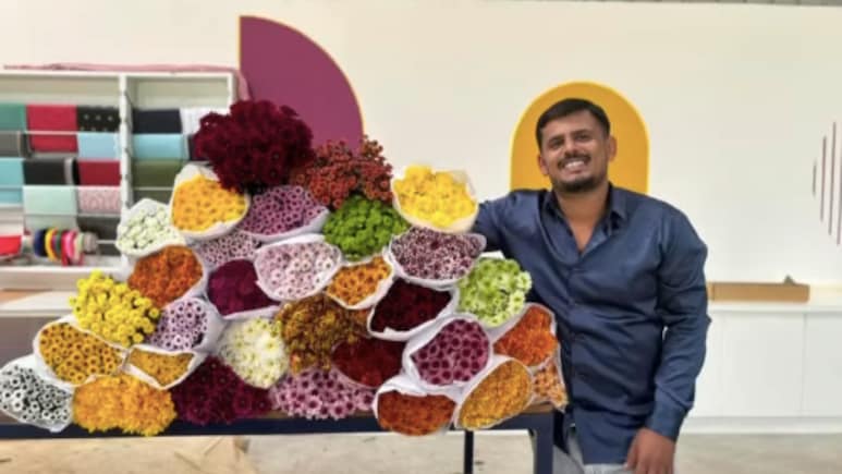 This Bengaluru Engineer Earns Rs 7 Lakh By Growing Flowers