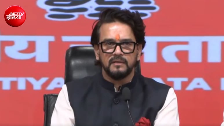 चुनाव आयोग पर आरोप हैं तो सबूत भी दें, सड़कछाप राजनीति छोड़ें राहुल गांधी: अनुराग ठाकुर