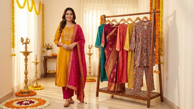 कम बजट में मिलेगा स्&zwj;टाइलिश लुक, Myntra के 'Brand of the Day' में आधी कीमत पर खरीदें Libas का प्रीमियम कलेक्शन