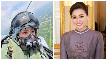 Viral Video: Thailand Queen Suthida Makes First Solo Flight In Fighter Jet