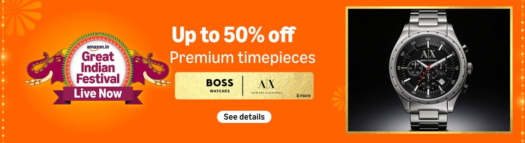 Great Indian Festival 2026: 5 Best Premium Watches for Men to Buy Great Indian Festival 2026: 5 Best Premium Watches for Men to Buy