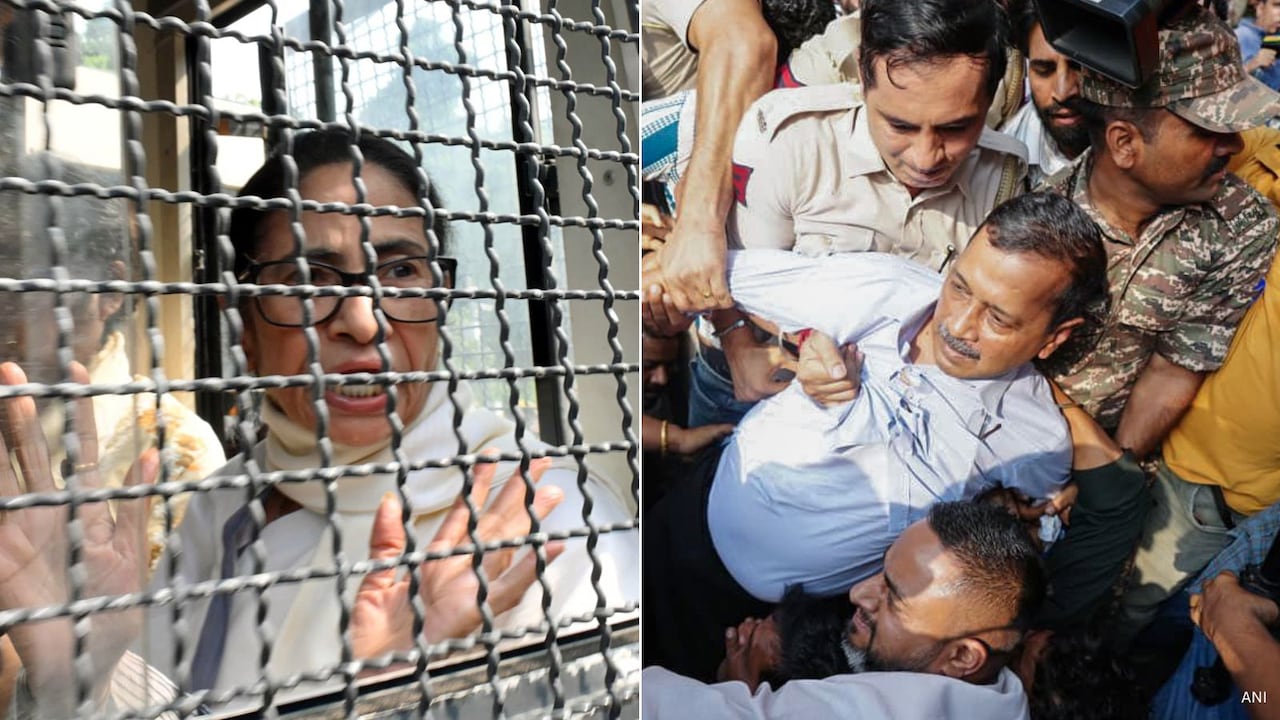 Mamata Banerjee, Arvind Kejriwal, P Vijayan Detained During Protest Near Delhi's Jantar Mantar