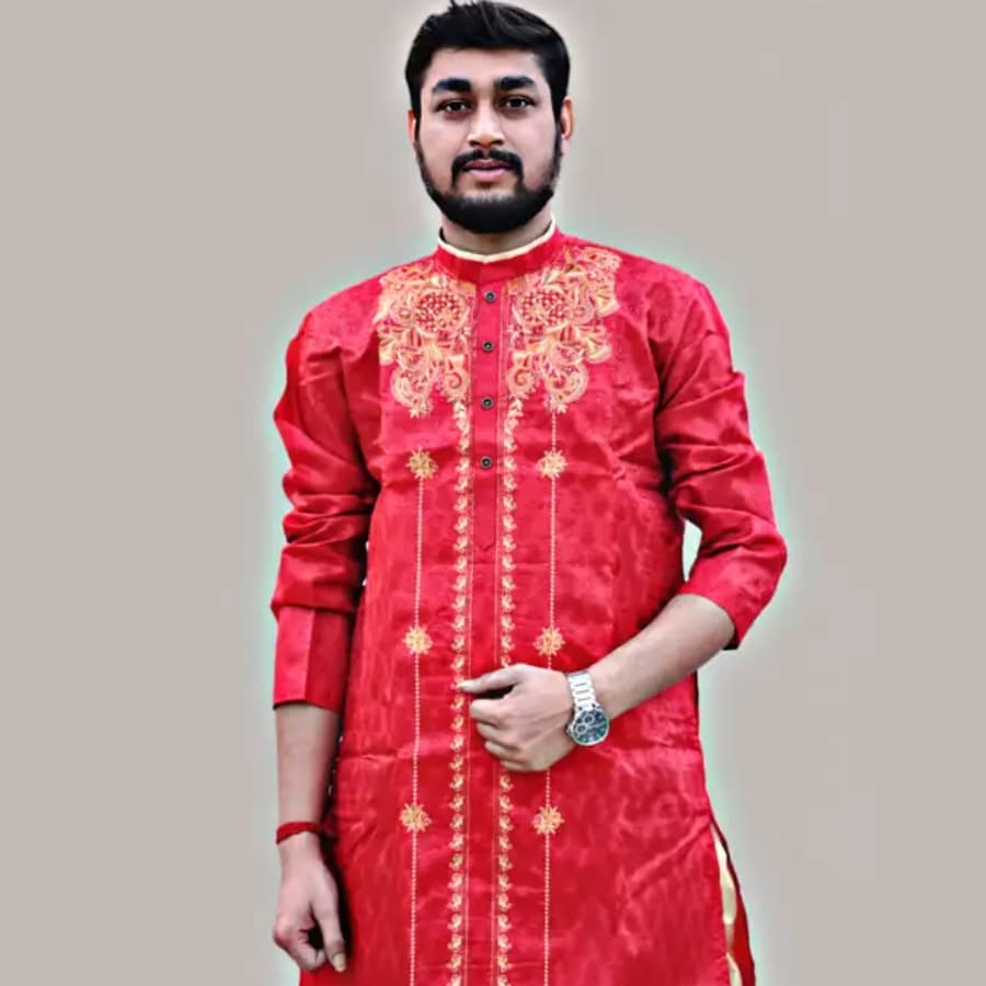 Click here to buy: AMIT ONLINE Men Solid Kurta (Maroon)