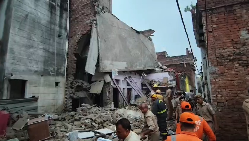 Several Feared Trapped After Explosion In Firecracker Factory In Varanasi