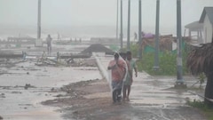 Cyclone Arnab Impact: Roads Damaged, Electricity Supply Disrupted; Andhra CM Seeks Central Assistance