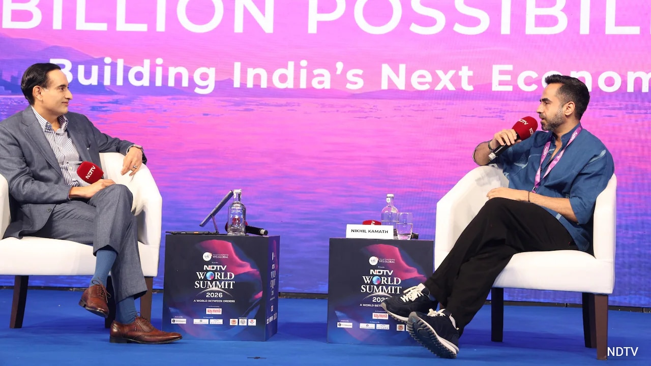 NDTV World Summit 2026: Nikhil Kamath On Why India May Not Need To Compete With US, China In Every Layer Of AI
