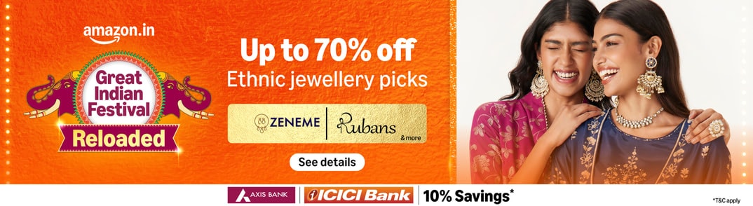 Great Indian Festival 2026: 5 Best Ethnic Jewellery Picks Great Indian Festival 2026: 5 Best Ethnic Jewellery Picks
