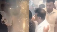 Firecracker Explodes Near Shivarajkumar During <i>Bail</i> Promotion, Actor Narrowly Escapes