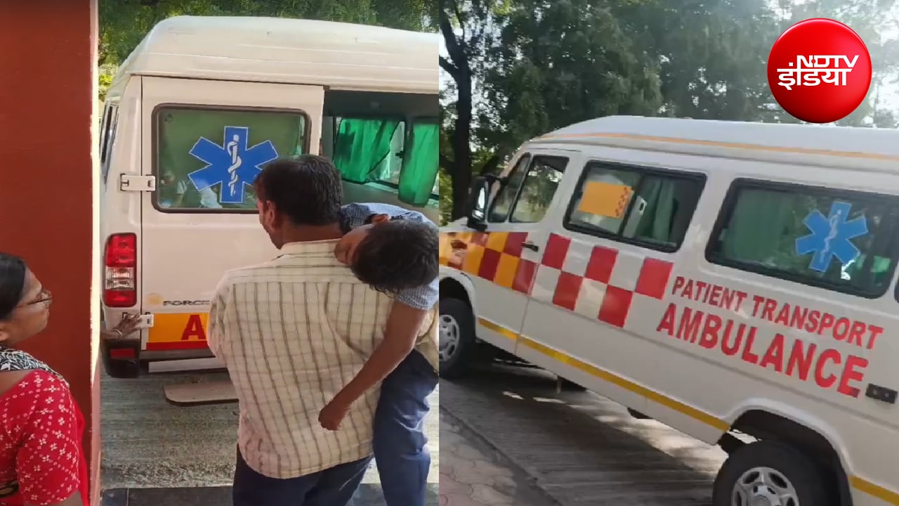 बीड़ में पैसे न होने पर बेहोश बच्ची को एंबुलेंस से उतारा