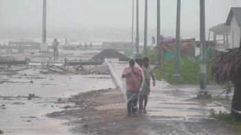 Cyclonic Storm Arnab Crosses Andhra Pradesh Coast; Flood Alert Sounded In 167 Villages