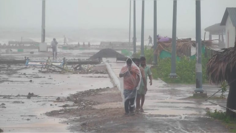 Cyclonic Storm Arnab Crosses Andhra Pradesh Coast; Flood Alert Sounded In 167 Villages