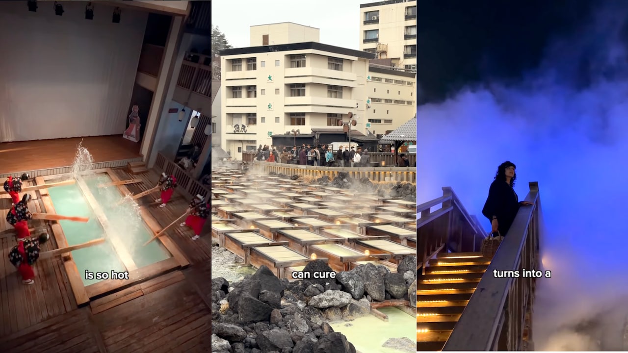 This Japanese Hot Spring Town Has Visitors Doing What Most Tourists Avoid