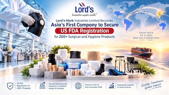 Lord's Mark Industries Limited Becomes Asia's First Company to Secure Multiple US FDA Registration for 200+ Surgical and Hygiene Products