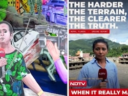 NDTV Reporter's Nepal Coverage Featured In Bhubaneswar Puja Pandal