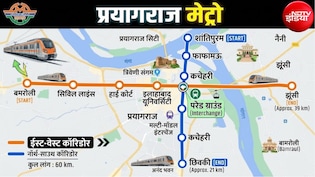 प्रयागराज में मेट्रो लाइट योजना रद्द, बमरौली से झूंसी तक हेवी मेट्रो का नया प्रस्ताव
