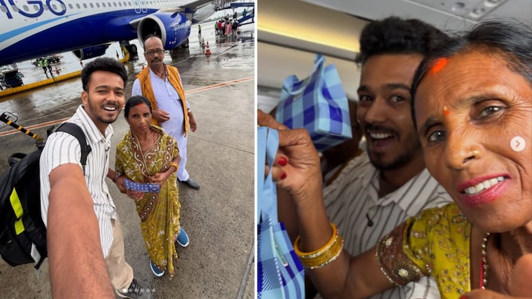 बिहार के लड़के ने पहली बार मम्मी-पापा को फ्लाइट में बैठाया, बोला- सपना सच हो गया