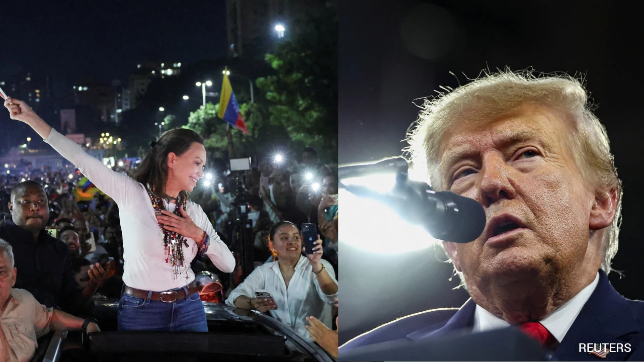 Trump Capturing Maduro Opened "Floodgate To Freedom": Venezuela's Machado