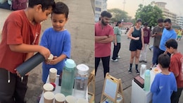 Video: Young Brothers Set Up Lemonade Stall At Marine Drive, Win Hearts And Sell Out