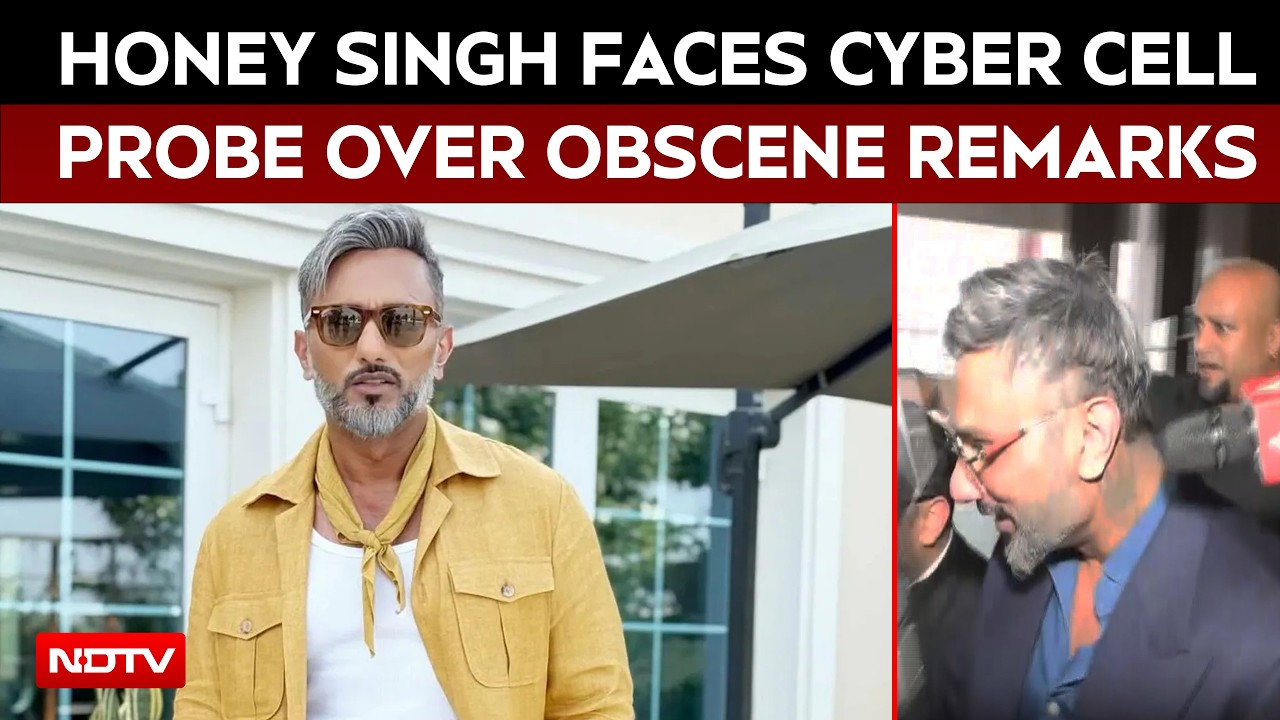 Honey Singh Appears Before Maharashtra Cyber Cell Over Alleged Obscene Remarks
