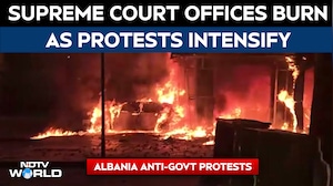 Albania News | Albania Protests Escalate: Supreme Court Offices Set Ablaze as Unrest Enters Day 5