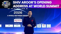 NDTV's Managing Editor Shiv Aroor's Opening Speech At The NDTV World Summit