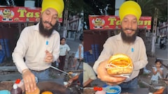 This Haryana Burger Shop Has Been Serving Pineapple Burger Since 2015