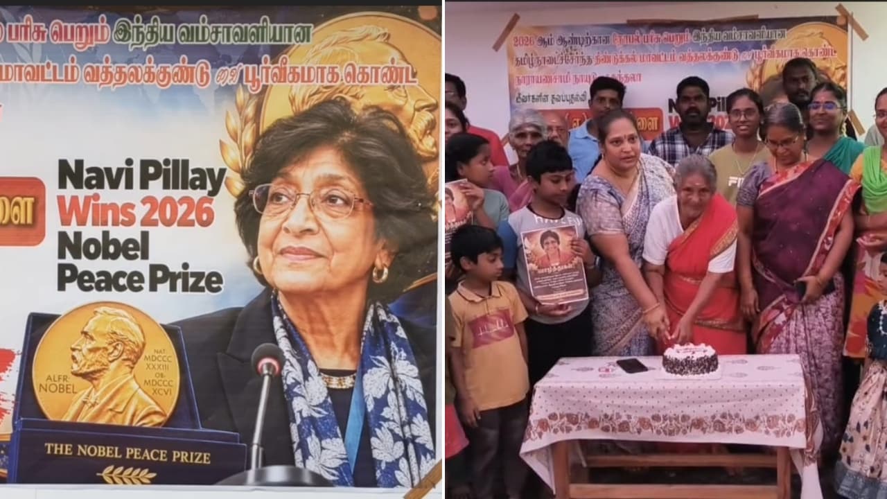 Tamil Nadu Family, Related To Nobel Peace Prize Winner Navi Pillay Celebrates Her Win