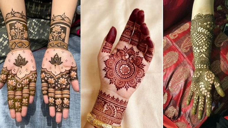 Mehndi Designs: नवरात्रि, दूर्गा पूजा और गरबा नाइट्स के लिए बेस्ट मेहंदी डिजाइन्स, हाथों की खूबसूरती में लग जाएंगे चार-चांद