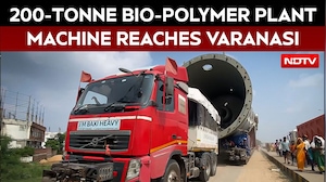 200-Tonne Machine Reaches UP's Varanasi On Giant 308-Wheel Trailer