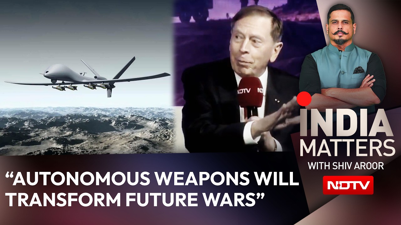 General Petraeus Predicts Autonomous Weapons Will Transform Future Wars