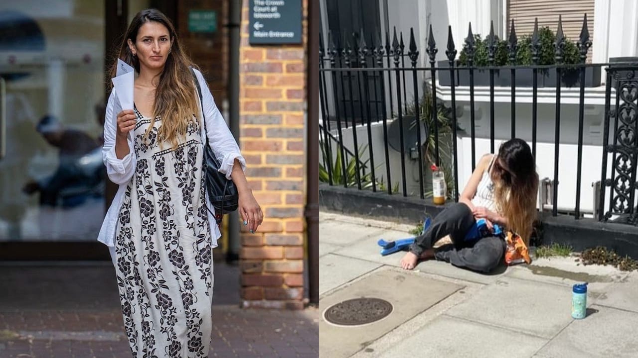 Toddler Beside Her, UAE Royal Passes Out On London Street After Cocaine Binge