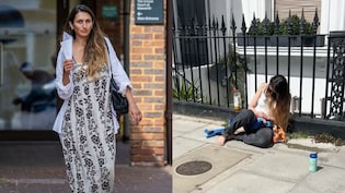 Toddler Beside Her, UAE Royal Passes Out On London Street After Cocaine Binge