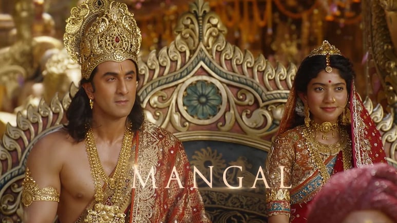 &lsquo;रामायणम्&rsquo; का &lsquo;मंगल रंग&rsquo; गाना 5 भाषाओं में रिलीज, जानकी राम के संगम की झलक, अरिजीत सिंह समेत 10 सिंगर्स ने दी है आवाज