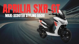 Aprilia SXR-GT Unveiled With hp-e Engines, Maxi-Scooters Styling: Details