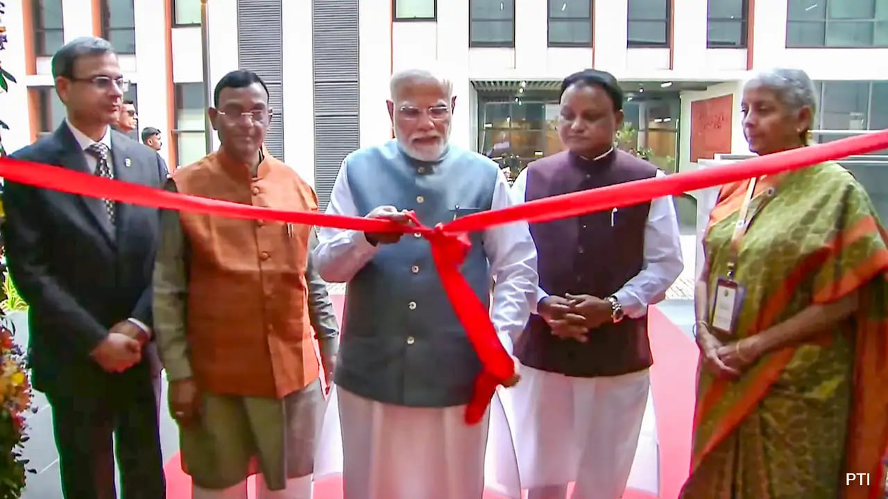 PM Modi Inaugurates RBI's Rs 169-Crore Data Centre In Odisha