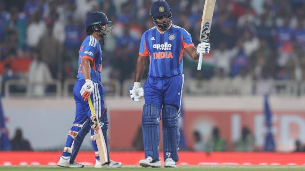 IND vs WI 2nd T20 Live Score: संजू सैमसन का तूफान जारी, टीम इंडिया ने 100 रन का आंकड़ा किया पार