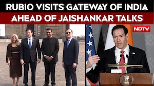 Marco Rubio Visits Gateway Of India Ahead Of Key S Jaishankar Meeting