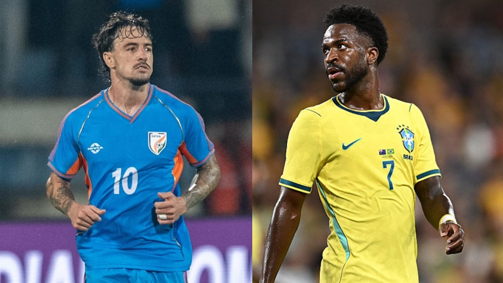 India vs Brazil LIVE Score, International Football Friendly: Vinicius Jr Starts For Brazil In Historic Match vs India; Starting XIs Announced