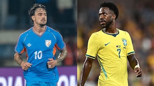 India vs Brazil LIVE Score, International Football Friendly: Vinicius Jr Starts For Brazil In Historic Match vs India; Starting XIs Announced