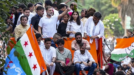 Rahul Gandhi Leads Massive Rally In Delhi. Then A Supreme Court Visit
