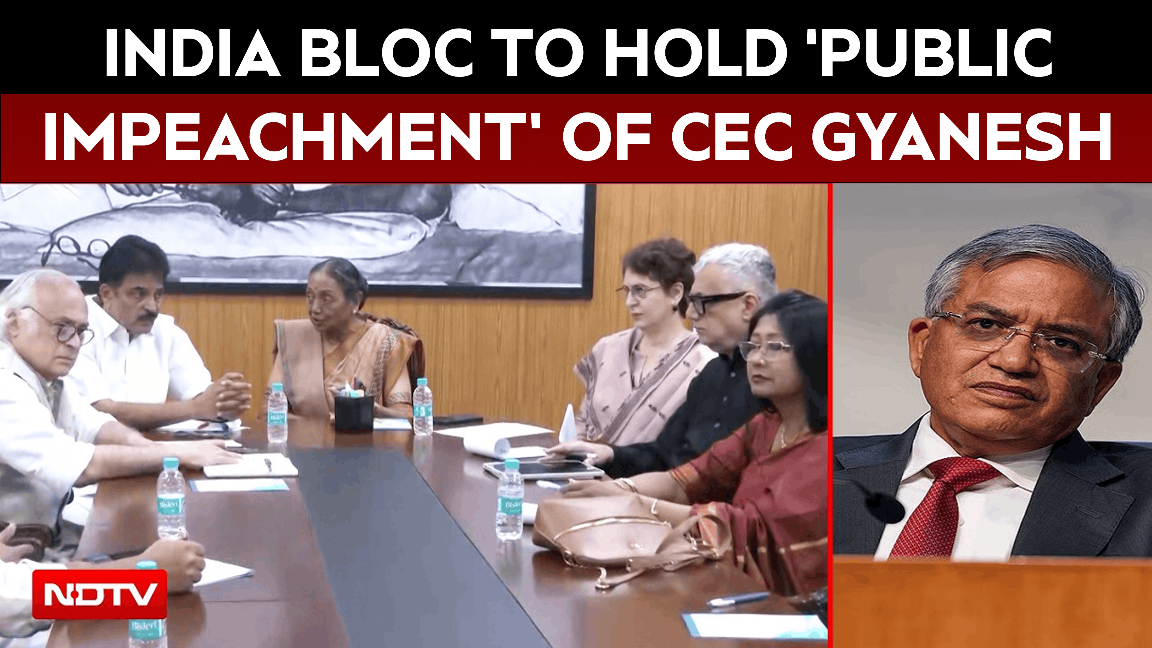 INDIA Bloc To Holds 'Public Impeachment' Of CEC Gyanesh Kumar, Mock Parliament Organised As Counter