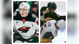 Minnesota Wild Rookie Rieger Lorenz Earns Michael McCarron's Praise After Fight With Jeremy Lauzon