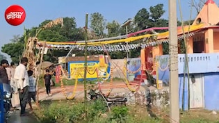 बलरामपुर में दुर्गा पंडाल के अंदर घुसी तेज रफ्तार कार, 7 लोगों को कुचला; 3 की मौत