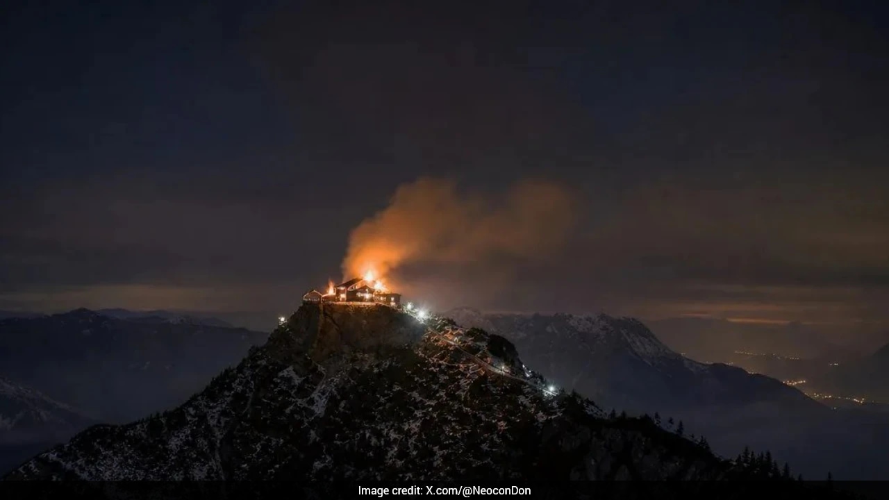 Fire Engulfs Hitler's Mountain Retreat In Germany's Bavaria, Suspect Detained