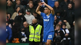 Watch: Brighton's Diego Gomez Scores Stunning Halfway-Line Goal, Channels David Beckham